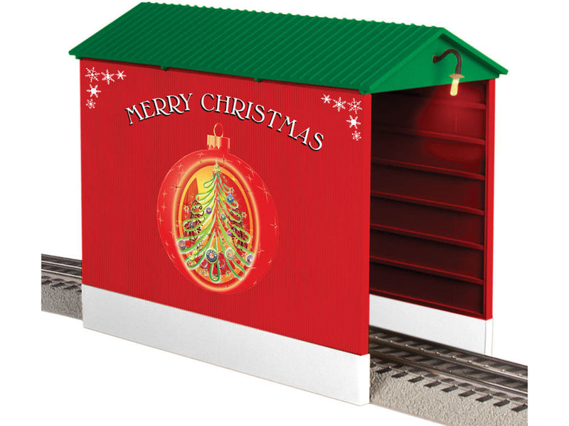 Christmas Hopper Shed -- Assembled