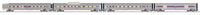 21" Streamlined Car 4-Pack - 3-Rail - Ready to Run -- Amtrak