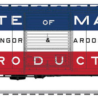 40' PS-1 Boxcar w/Sound - 3-Rail - Ready to Run -- Bangor & Aroostook