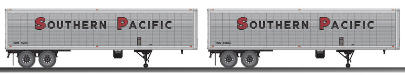 40' Trailer - Assembled -- Southern Pacific