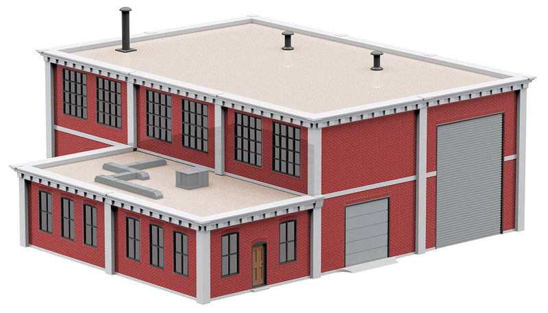 Modular Train Car Repair Facility -- Assembled
