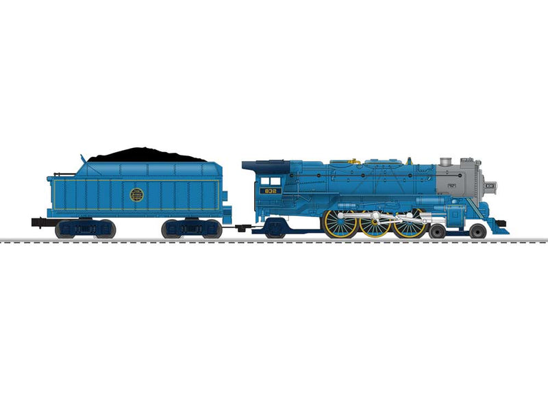 4-6-2 Pacific - 3-Rail - FlyerChief Sound & Control - LionChief -- Central Railroad of New Jersey 832