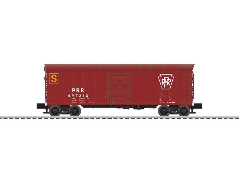 Class X31 Boxcar - Scale 3-Rail - Ready to Run -- Pennsylvania Railroad 497310 (Stores)