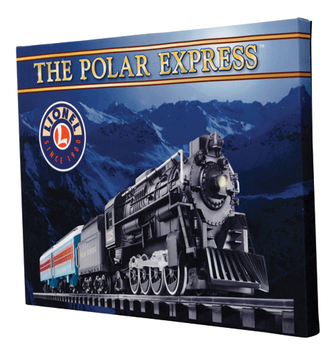 The Polar Express Canvas Mounted Print