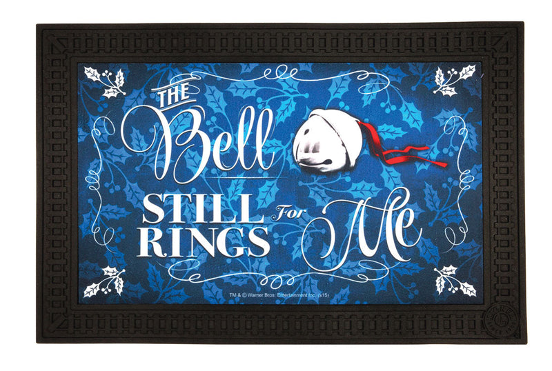 Bell Rings Welcome Mat