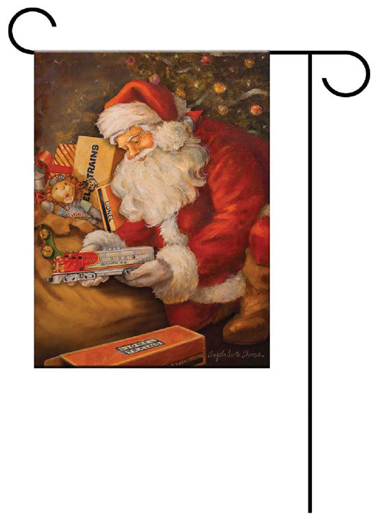 SANTA'S DELIVERY GARDEN FLAG