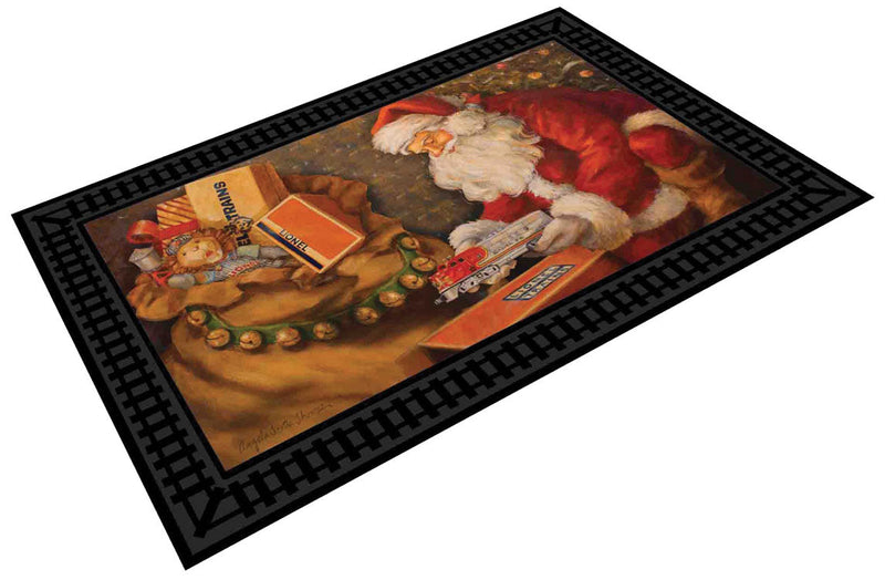 Santa's Delivery Welcome Mat