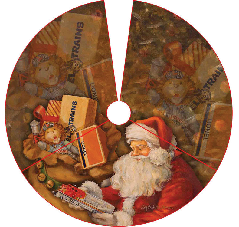 SANTA'S DELIVERY TREE SKIRT