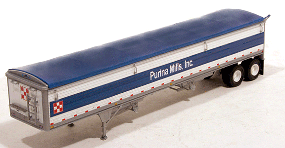 Wilson 43' Grain Trailer - Assembled -- Purina Mills