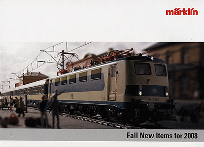 Marklin 2008 Fall New Items Brochure