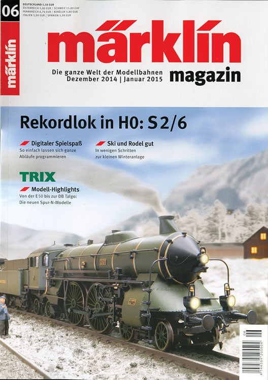 Marklin Magazine -- 2014 Issue #6 (German Language Only)