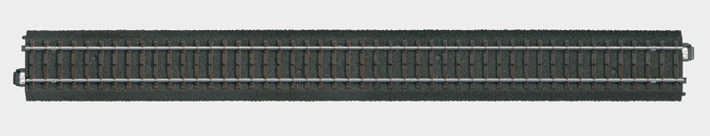 3-Rail C Track -- Straight 14-3/16" 36cm