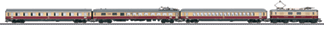 Electric Passenger "Bavaria" TEE Express Train Set w/Sound (Limited Editio -- SBB CFF Class Re 4/4 Loco, 3 Passenger Cars