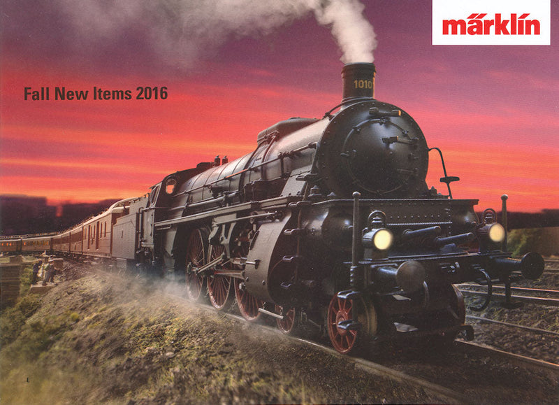 Marklin New Items Brochure -- Fall 2016