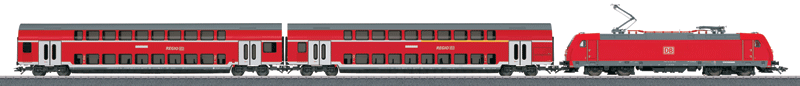 Regional Express Starter Set - 3 Rail -- German Railroad DB AG