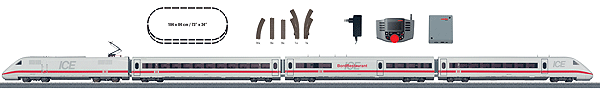 ICE 2 Digital Starter Set -- German Railroad Inc. DB