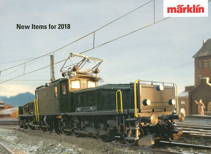 2018 Marklin New Items Brochure -- English Language