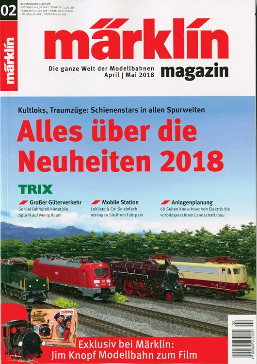 Marklin Magazine -- 2018 Issue 2 (German Language)