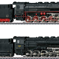 Class 44 and Litra N 2-10-0 Era III 1950s Set - 3-Rail - Digital -- German Federal Railroad DB 44670 (black, red), Danish State Railways DSB 20