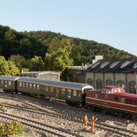 Class 280 Diesel-Hydraulic - 3-Rail - Sound and Digital -- German Federal Railroad DB (Era IV 1970s, red, black, ivory)