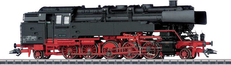 Class 85 2-10-2T - 3-Rail w/Sound & Digital -- German Federal Railroad DB #85 005 (Era III 1959, black, red)