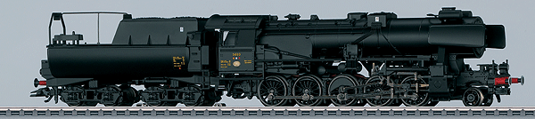 Steam Class 5600 2-10-0 w/Tub-Style Tender - Digital & Sound Equipped -- Luxembourg State Railways CFL (Era III, black)