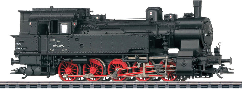 Class 694 0-10-0T - 3-Rail w/Sound & Digital -- Austrian Federal Railways OBB (Era III 1950s, black, red)