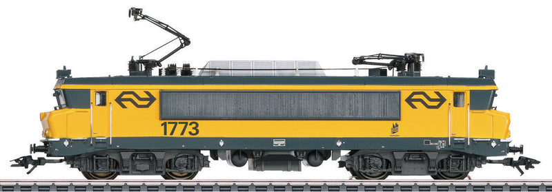 Class 1770 Electric - Digital w/Horn Sound Equipped -- Dutch State Railways NS #1773 Enkhuizen (Era V 1990s, yellow, gray)