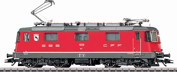 Digital Electric Era V Class Re 4/411 Loco -- SBB Swiss Federal Railways, Countries Edition, 150 Years of Marklin