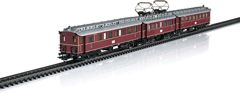 Class ET 87 Electric - 3-Rail - Sound and Digital -- German Federal Railroad DB (Era III 1955, red, gray)-1