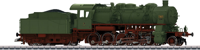 Class G 12 2-10-0 - 3-Rail - Sound, Smoke and Digital -- Wurttemberg State Railways Wurtt.St.B (Era I, green, red)