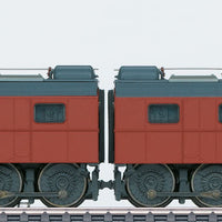 Class DM 2-Unit Electric - 3-Rail w/Sound & Digital -- Swedish State Railways SJ #1205, 1206 (Era III 1965, Boxcar Red, gray)