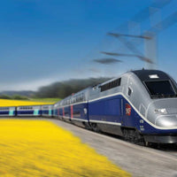 TGV Euroduplex High-Speed Train-Only Set - 3-Rail - Sound and Digital -- French State Railways SNCF (Era VI, silver, blue, black, red)