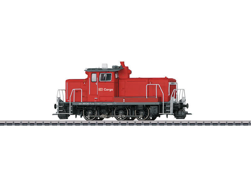 Class 363 Switcher - 3-Rail w/Sound & Digital -- DB Schenker Rail Deutschland AG #363 241 (Era VI 2014; red, gray)