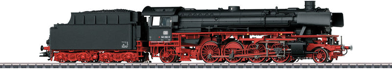 Class 041 2-8-2 - 3-Rail - Sound and Digital -- German Federal Railroad 041 282-5 (Era III 1969-1970, black, red)