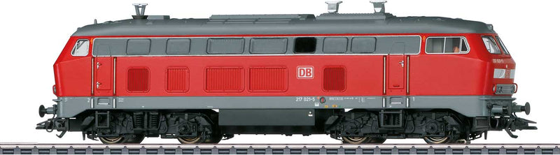Class 217 021-5 Diesel Locomotive, Era V -- German Railroad DB AG 217 021-5 (Era V 2003, Traffic Red)