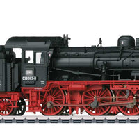 Class 038 4-6-0 - 3-Rail - Sound and Digital -- German Federal Railroad DB #038 382-8 (Era IV 1970-1971, black, red)