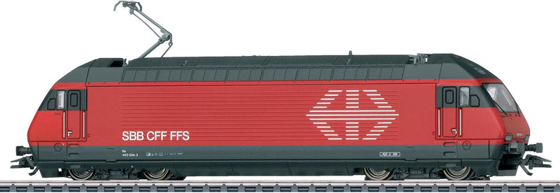 Class Re 460 Electric - 3-Rail w/Sound & Digital -- Swiss Federal Railways SBB/CFF/FFS #460 034-2 Aare (Era VI 2015, fire red, g