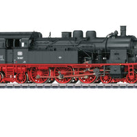 Class 78 4-6-4T - 3-Rail - Sound and Digital -- German Federal Railroad DB 78 507 (Era III 1965, black, red)