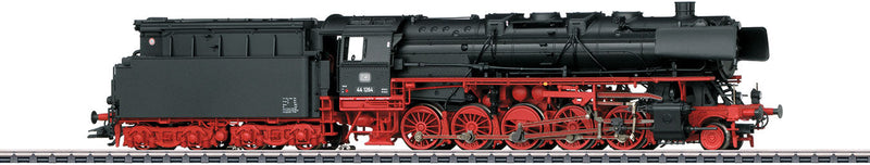 Class 44 2-10-0, Oil Tender- 3-Rail - Sound and Digital -- German Federal Railroad DB 44 1264 (Era III 1962-1963, black, red)-1