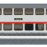 IC Bi-Level 4-Car Set - 3-Rail - Ready to Run - Start-Up Exclusiv -- German Federal Railway (Era VI; white, red, gray)