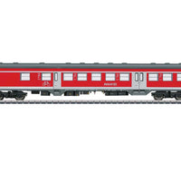 Silberling/Silver Coin Bnrdzf 477 2nd Class Cab Car - 3-Rail - Ready to Run -- German Railroad DB AG #50 80 82-34 324-7 (Era VI; Traffic Red, gray, white)