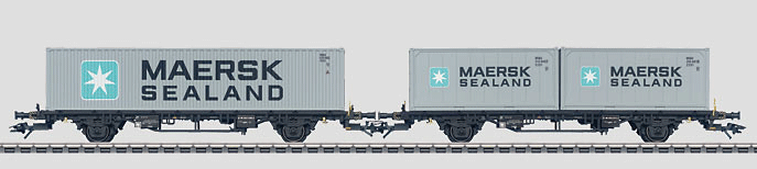 Container Flatcar 2/ -- DSB