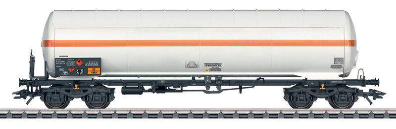 Pressurized Tank Car 3-Pack - 3-Rail - Ready to Run -- Ermewa SA, VTG France SAS & Ermewa-Sati (Era V, white, orange)