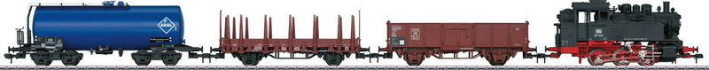 Branch Line Steam Freight Starter Set w/Sound, DCC/Digital & Mobile Station -- German Federal Railroad DB (Era III) 230 Volts