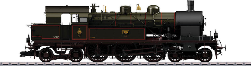 Class T18 4-6-4T - Sound, Smoke and DCC -- Royal Prussian Railroad Administration KPEV 8415 (Era I 1917, green, black,