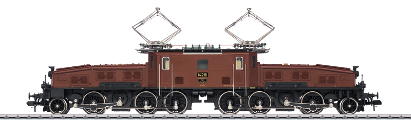 Class Ce 6/8 II Crocodile Electric w/Sound & Digital/DCC -- Swiss Federal Railways SBB/CFF/FFS (Era II, brown)