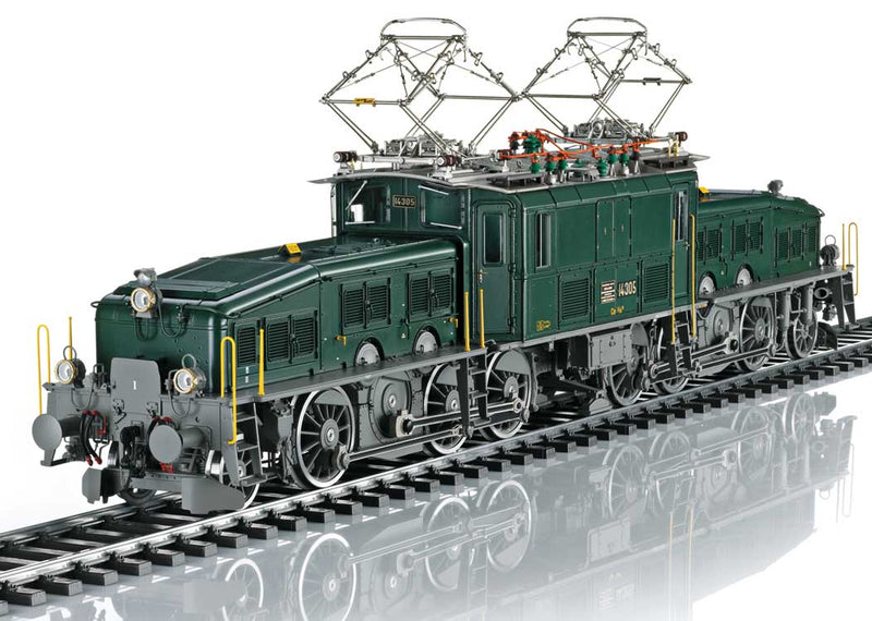 Class Ce 6/8 II Crocodile Electric - Sound and DCC-Digital -- Swiss Federal Railways SBB 14305 (Era VI, fir green, gray)-1