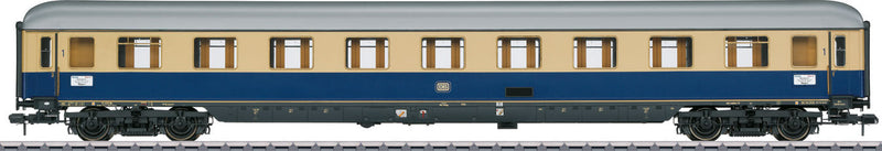 Type Av4um-62 Compartment Car - Ready to Run -- German Federal Railroad DB #3 (Era III Rheingold 1962, blue, ivory, silver)