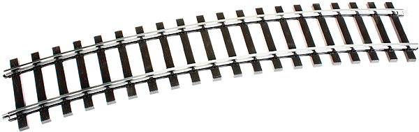 Curved Track -- Radius .1020mm